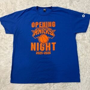 New York Knicks Opening Night 2025-2026 Season T-Shirt